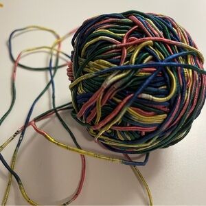 Vintage Ball of Silk Rope Yarn